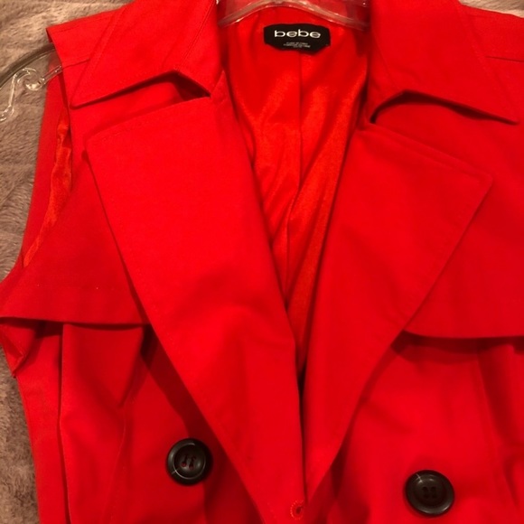 Bebé red cárdigan - Picture 3 of 4